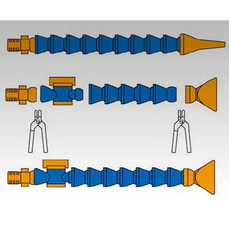 置物ホース 82020 自在組み立てホース部品 日機 ホースキット 1セット - 【通販