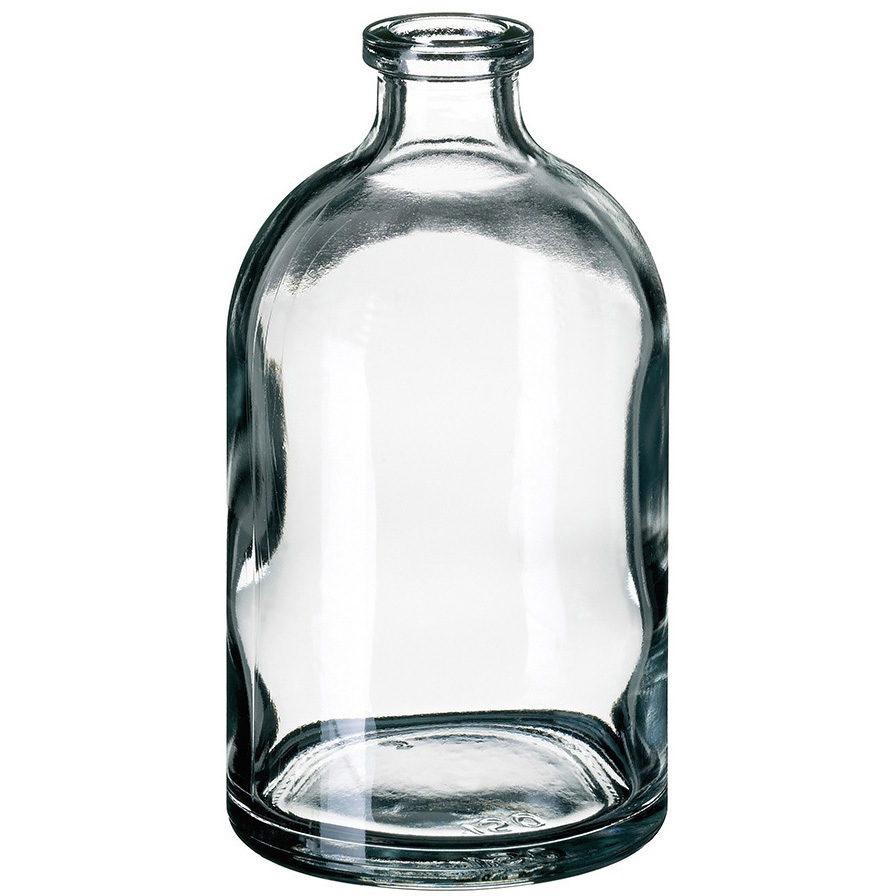 6231858 ND20 クリンプバイアル アルミキャップ・PTFEシール 本体 88本入 LLG Labware 100mL ソーダ石灰ガラス(SCHOTT AR-GLAS(R))