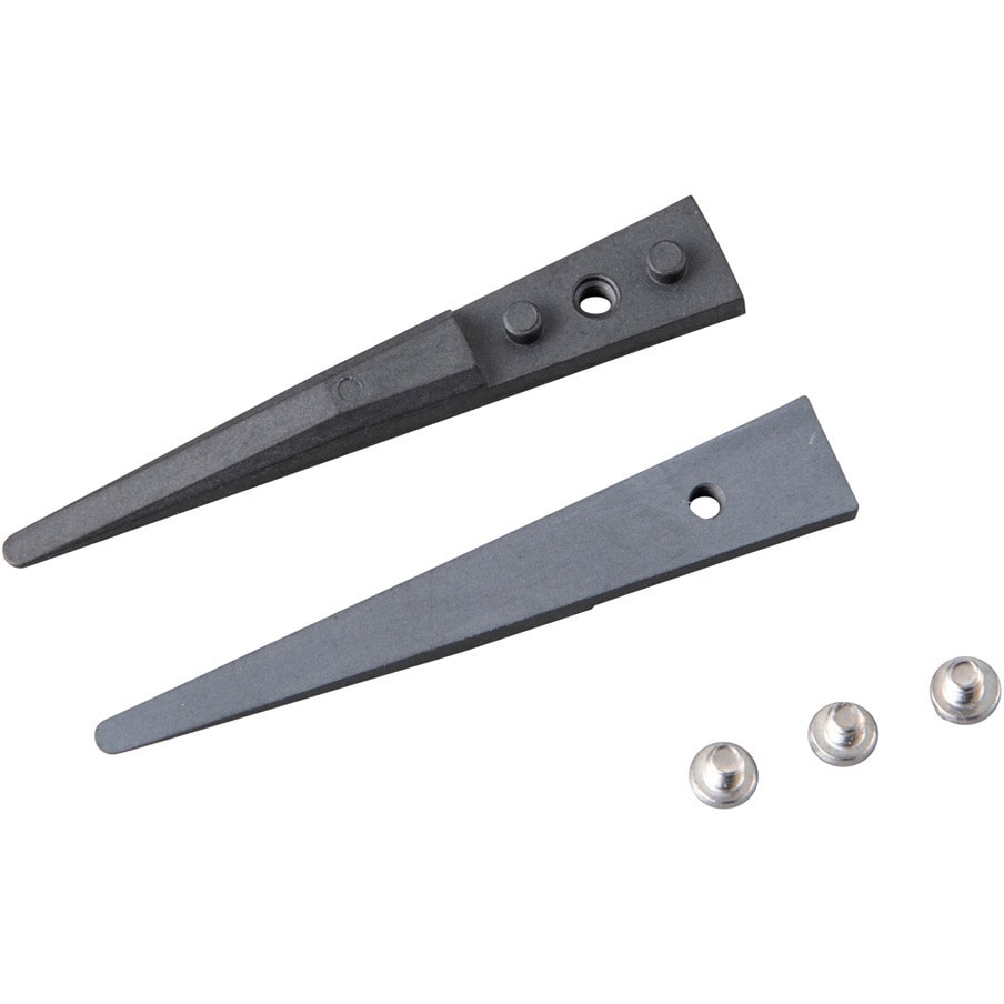 ESDセラミックピンセット交換用チップ アズワン 全長40mm