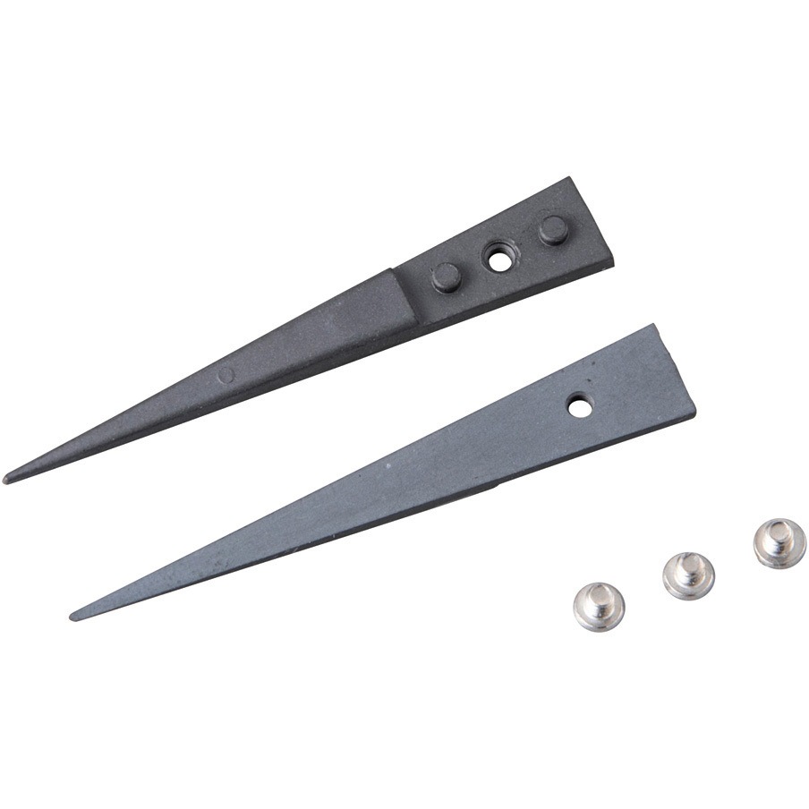 ESDセラミックピンセット交換用チップ アズワン 全長45mm