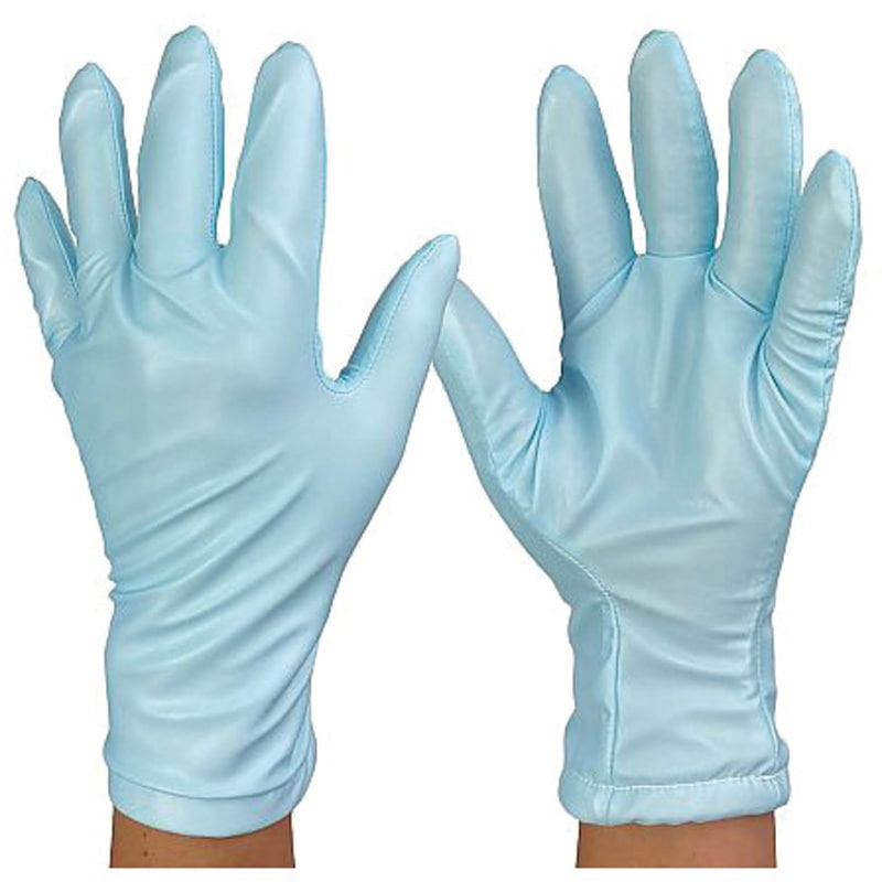 BL3974-M マチ無クリーン用耐熱手袋 BL3974シリーズ ウインセス 耐熱温度120(12秒)℃ 1双入 ブルー色