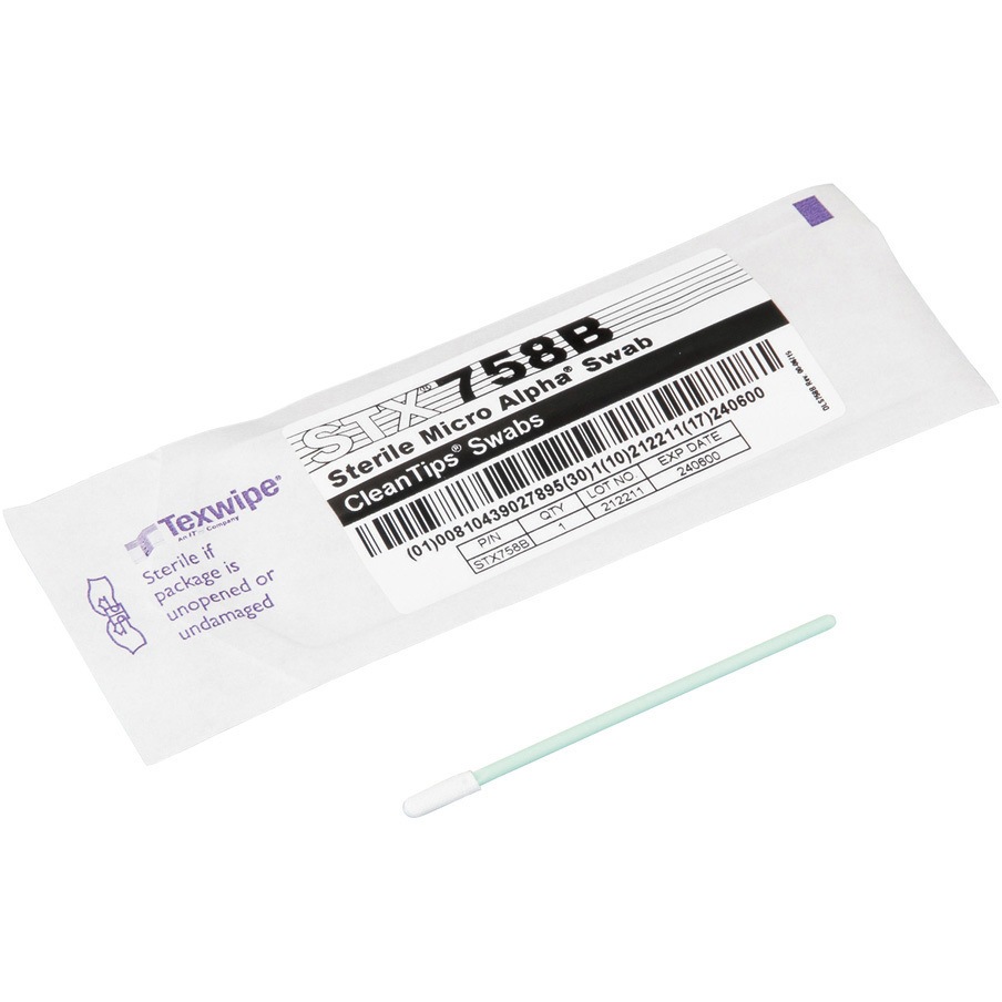 テックスワイプ（Texwipe） アルファスティック (1袋(100本×5袋入り))(TX758B-ST) 目安在庫=○ STX758B アルファスティック TXシリーズ 1袋(50袋×1本) TexWipe