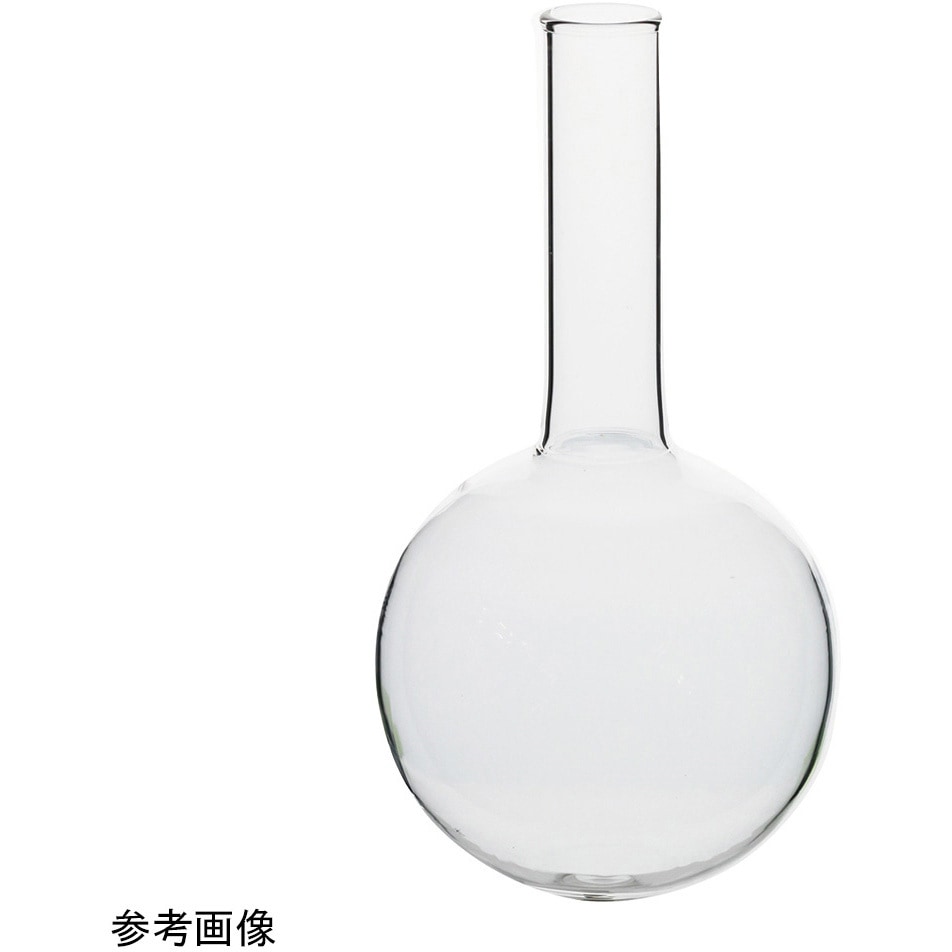 1122-300 石英丸底フラスコ リム付 1122シリーズ アズワン 300mL