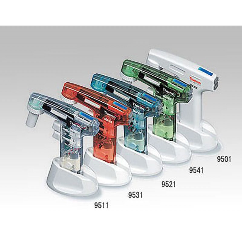 9541 電動ハンドピペッター Thermo Fisher Scientific 透明緑色