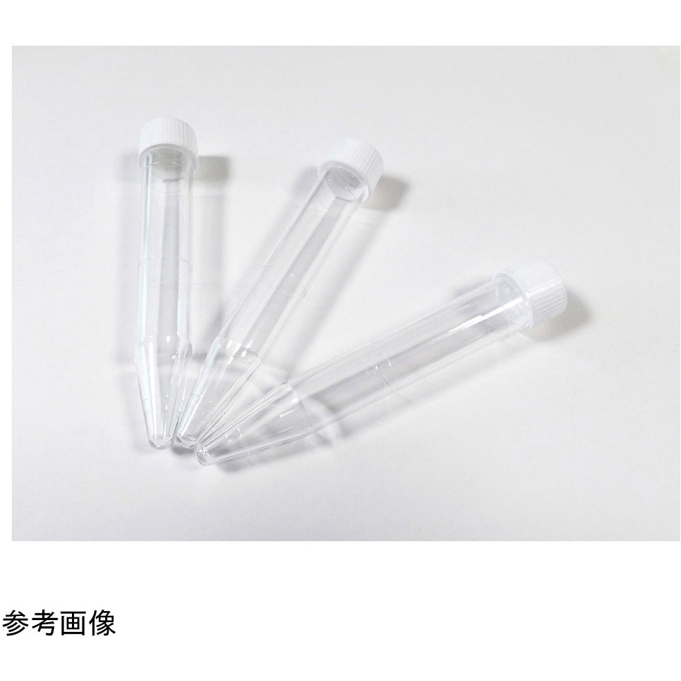 T15010S TPX(R) 15mLチューブ クリアタイプ 1箱(12袋×25本) ステム 【通販モノタロウ】