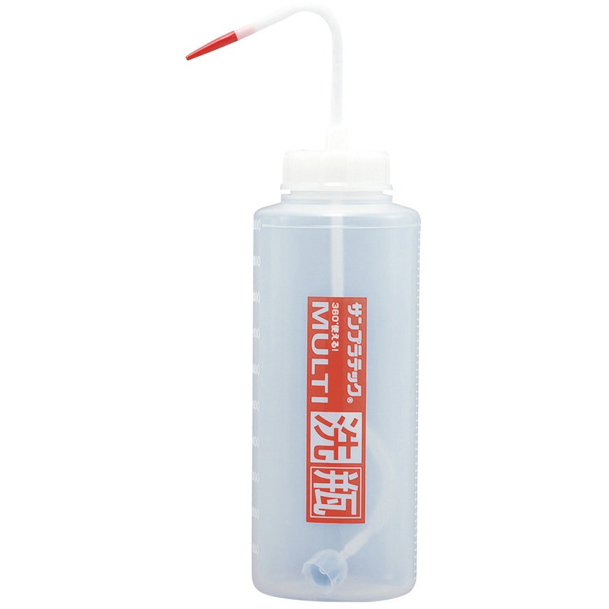 マルチ洗浄瓶 アズワン 容量1000mL 1個 【通販モノタロウ】