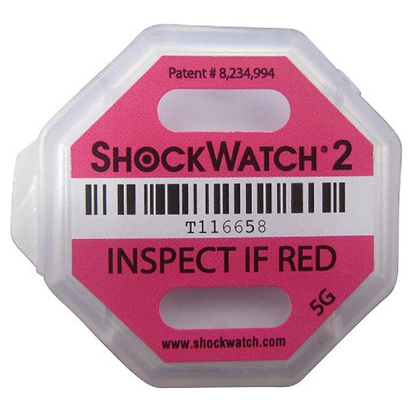 SHOCKWATCH2-25G インジケータ アズワン 1パック(2個