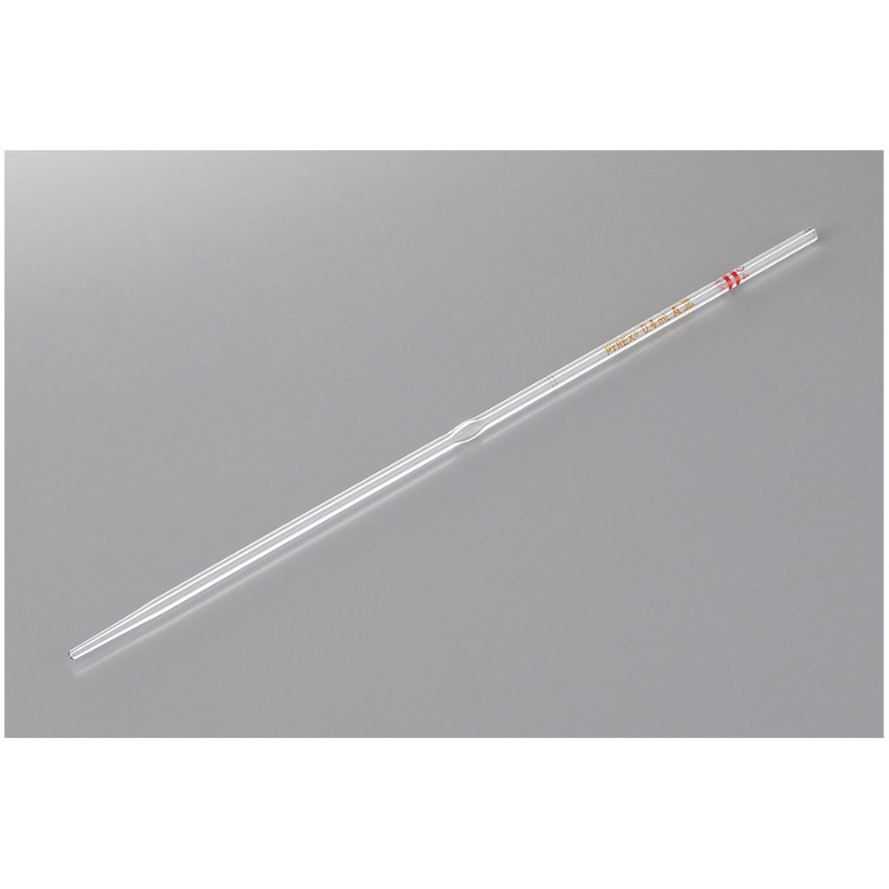 7100JIS-XS4 PYREX (R) JIS ホールピペット 7100JISシリーズ アズワン 容量0.4mL  1箱(10本)