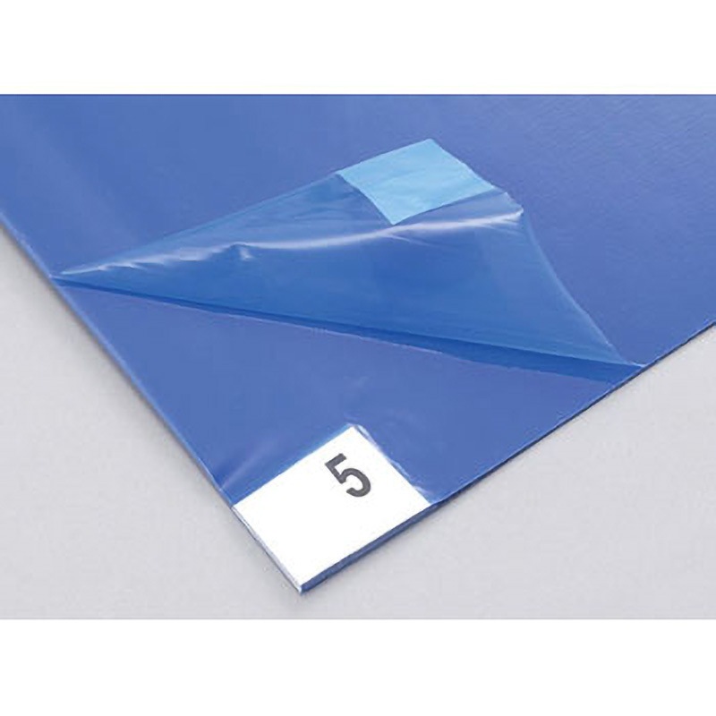 アズワン アズピュア帯電防止ソフト粘着マット（弱粘着タイプ)5S対策