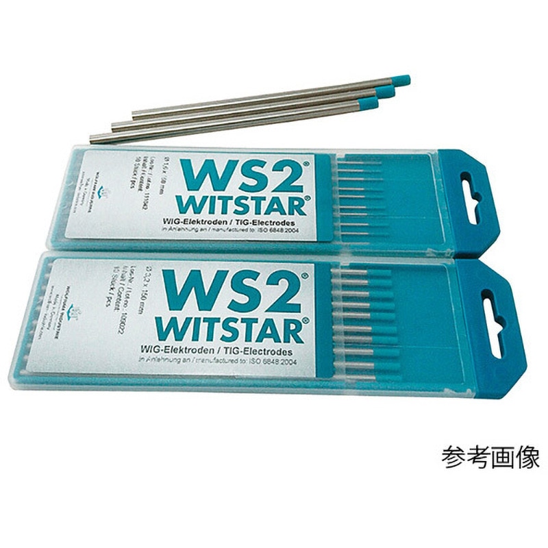 タングステンTIG電極溶接棒 WS2 1.6%レアアース酸化物入タングステン