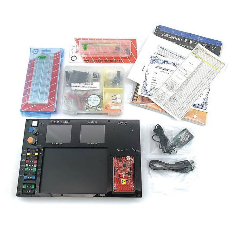 電子回路学習キット E-Station n-style MGIC 幅48.6mm×64.8mmサイズ