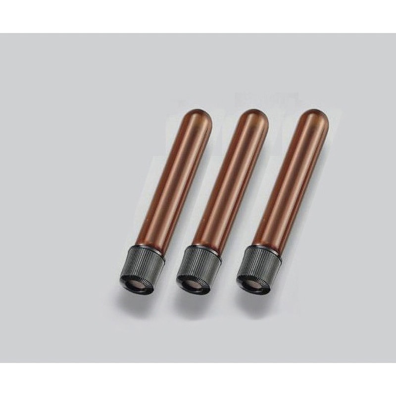 0303-64 ホールねじ口試験管 マルエム[理化学・容器] 12mL 丸底  1ケース(100本) 0303-64