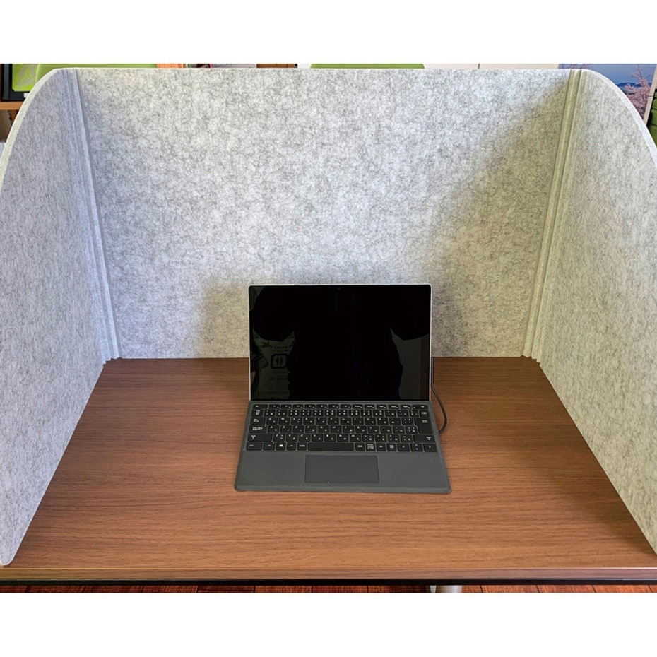 卓上吸音パネル SHIZUKA Grace タイプDS 静科 厚さ12mm間口800mm