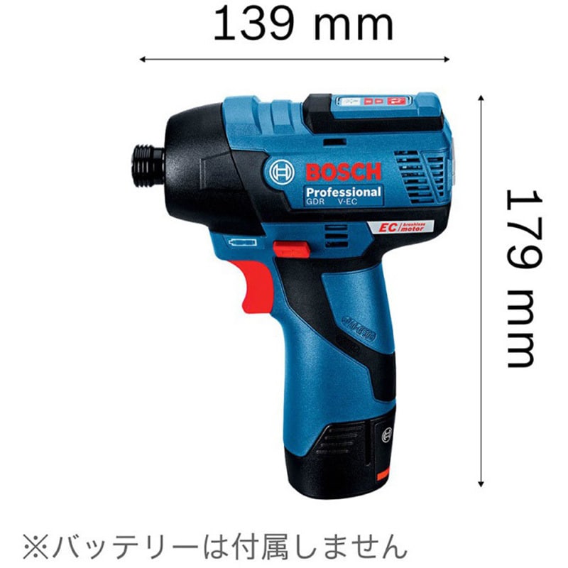 GDR10.8V-ECH コードレスインパクトドライバー 1台 BOSCH(ボッシュ) 【通販モノタロウ】