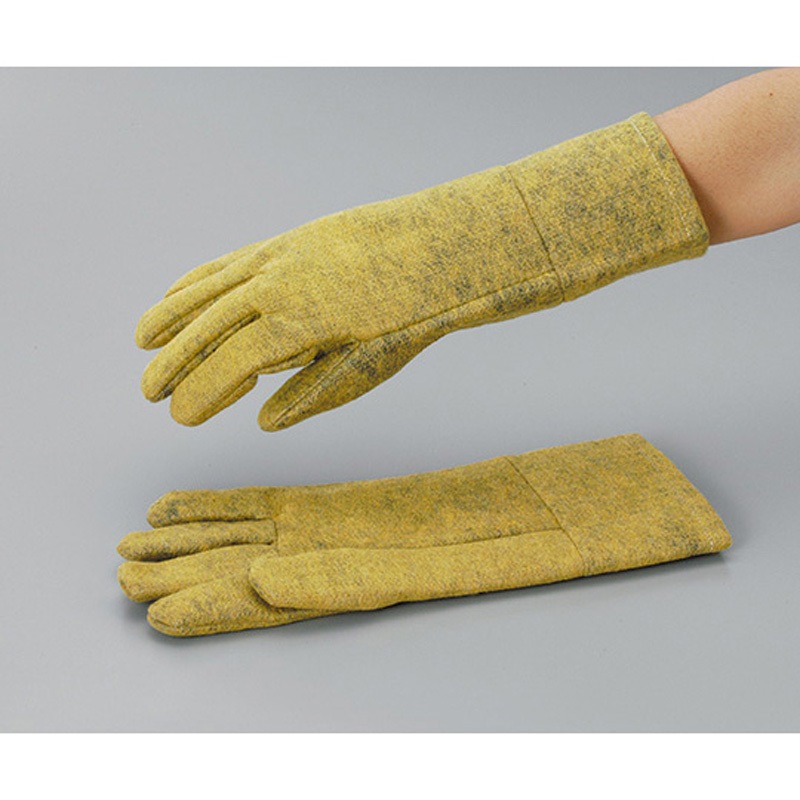 CR-01-J-LL 耐切創編み手袋 滑り止め加工 10双入 CR-01-Jシリーズ ウインセス (手首糸)黄色 サイズLL