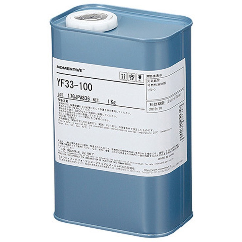 YF33-100-1kg シリコーンオイル モメンティブジャパン(旧:GE東芝) 1缶 YF33-100-1kg 13,464円