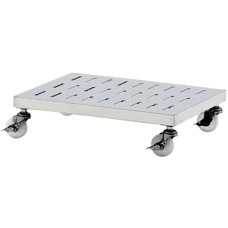 JO-6045D ジカオカーン オールステンレス板スノコ キャスター付 JOシリーズ 1台 テックサス(旧：本庄厨房機器製作所) 【通販モノタロウ】