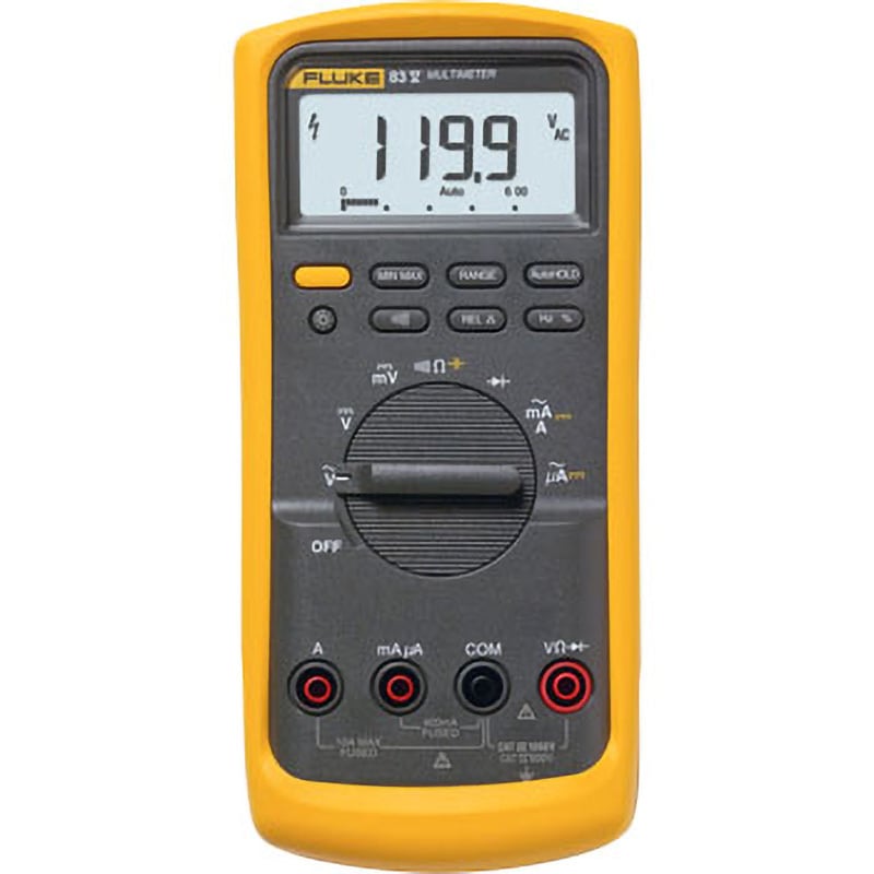 Fluke 83V デジタル・マルチメータ 1台 フルーク(FLUKE) 【通販モノタロウ】