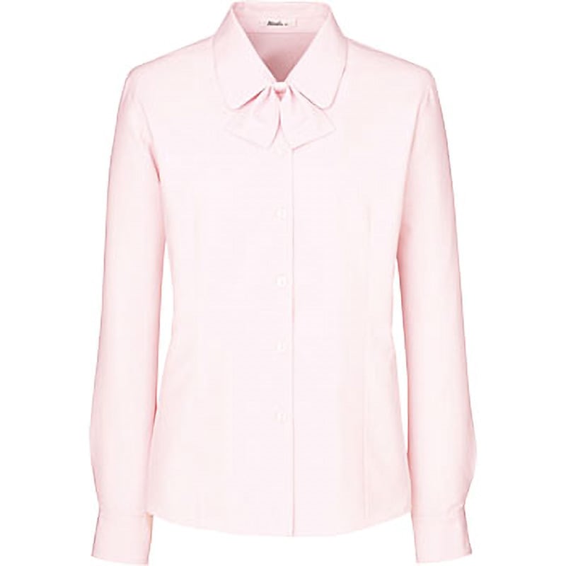 RB4149 リサール 長袖ブラウス RB4149 ボンマックス 女性用 カルキュロドビー ピンク色 5号サイズ