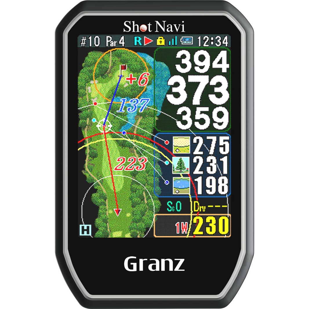 Granz Shot Navi GPSナビ（ハンディタイプ） Shot Navi GRANZ ハンディタイプ Shot Navi GRANZ 1台 ショット