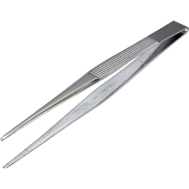 0501215 ピンセット サンダイヤ SUS430製 一般品タイプ 全長115mm