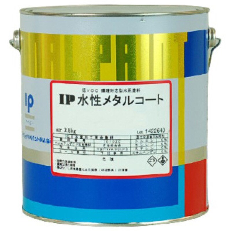 艶あり IP 水性メタルコートSi 1缶(3.5kg) インターナショナルペイント