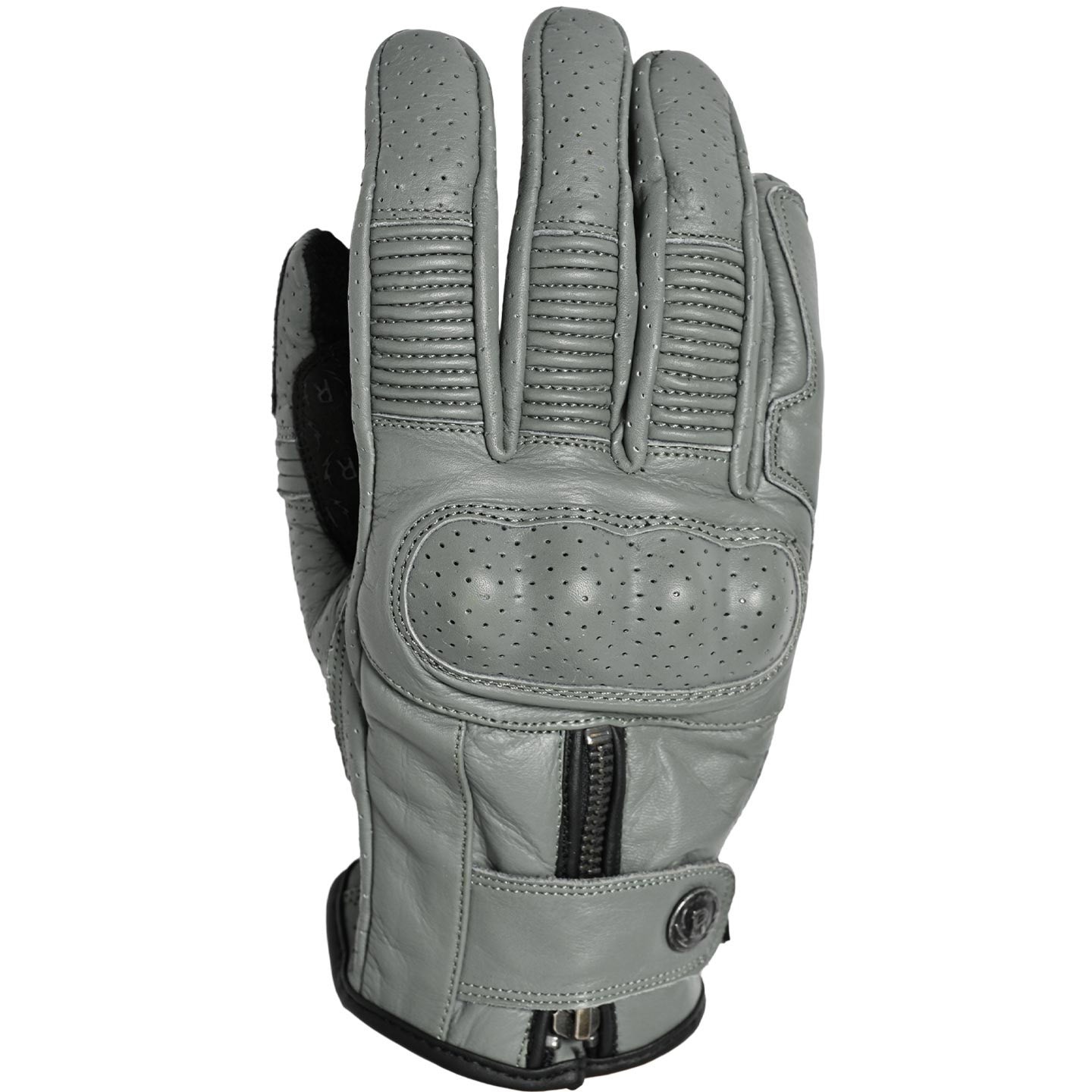 RLG2201-GR-L バイク レザー グローブ タッチパネル対応 プロテクター