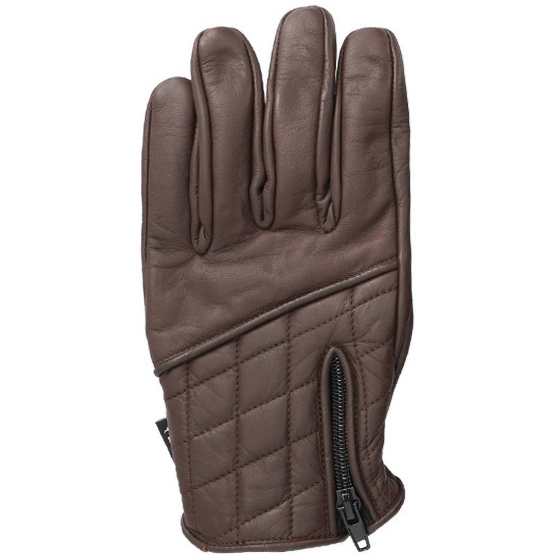 RR05-BROWN-XL 牛革 レザー バイクグローブ RIDEZ(ライズ) ブラウン色