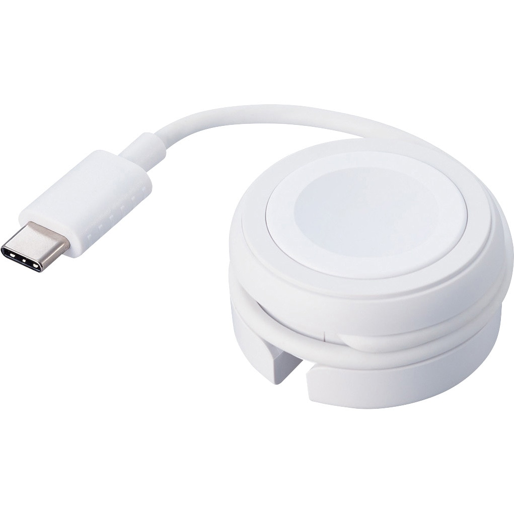 MPA-AWMCQWH Apple Watch 充電器 ケーブル USB Type-C 23cm 巻取