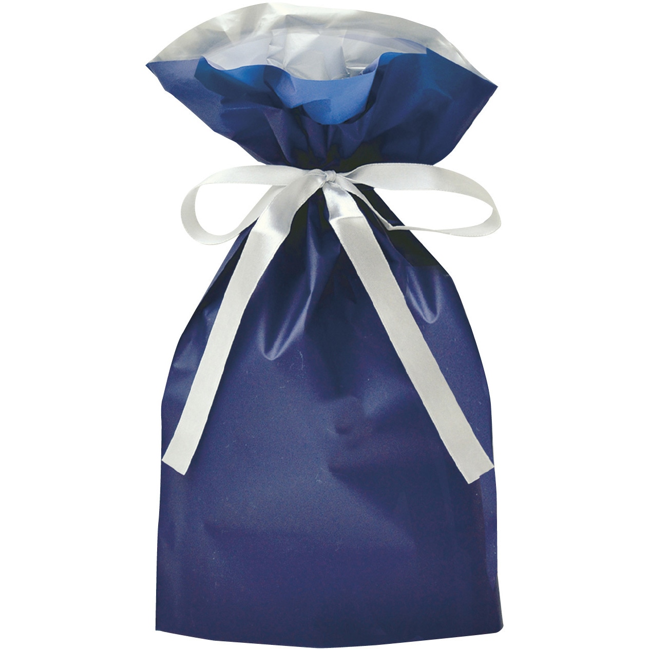 ふんざわ ササガワ 巾着袋 レッド 小 50P 50枚 50-3359 ラッピング袋