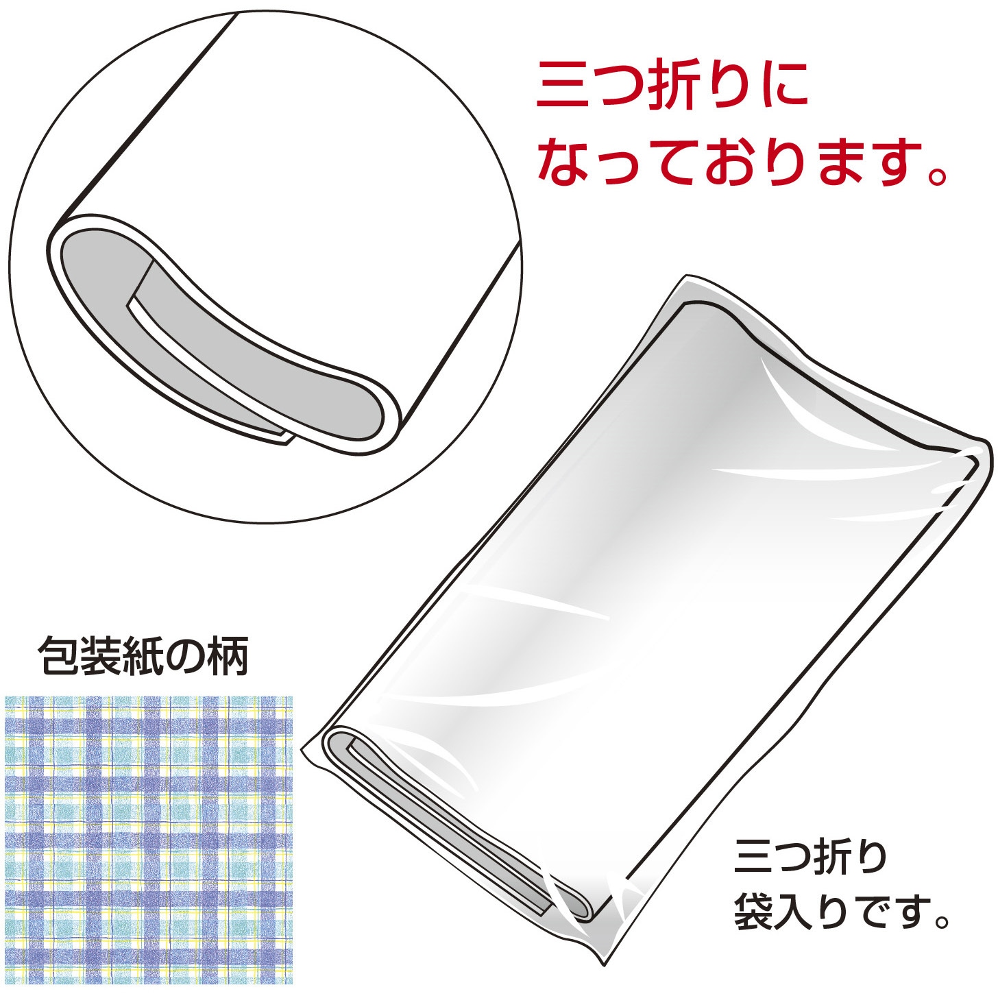 包装紙 ゴールドチェック 753×525mm 100枚入など 49-1157 包装紙 チェック柄 半才 ササガワ 1包(50枚) 49-1157 【通販