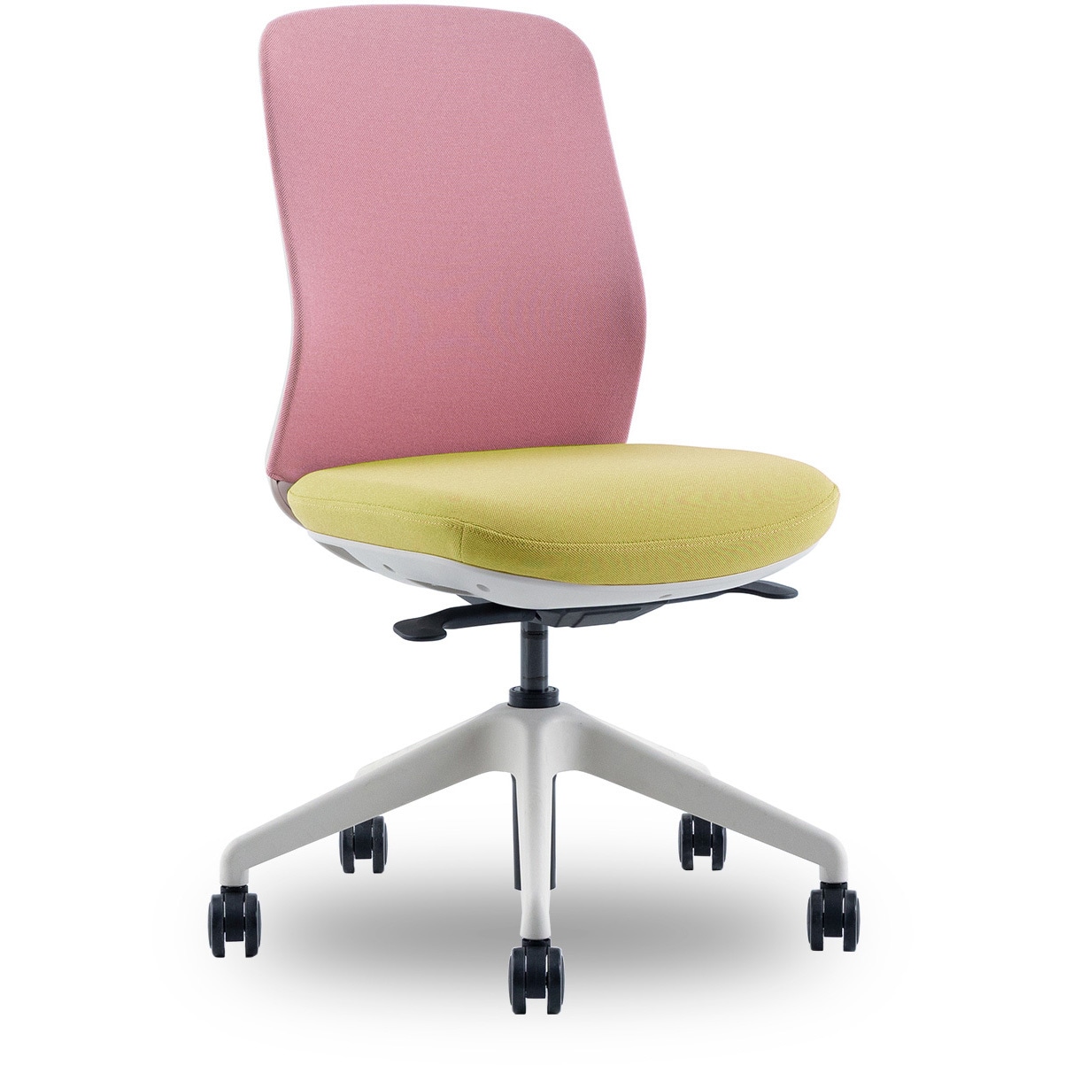 オフィスチェア ミレアナ 背面：サクラ/座面：ミモザ 組立品〔代引不可〕 ミレアナ 背サクラ・座ミモザ ミレアナ 1脚 関家具(Lapifeli