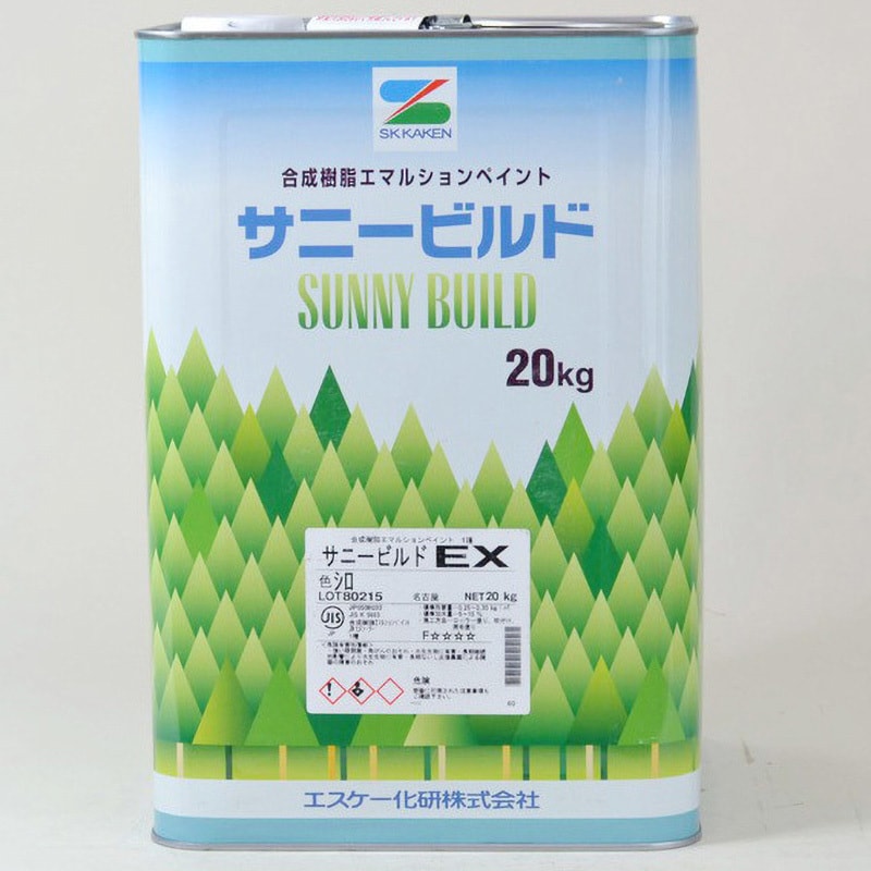 エスケー サニービルドEX 合成樹脂エマルション 艶消 1缶(20kg