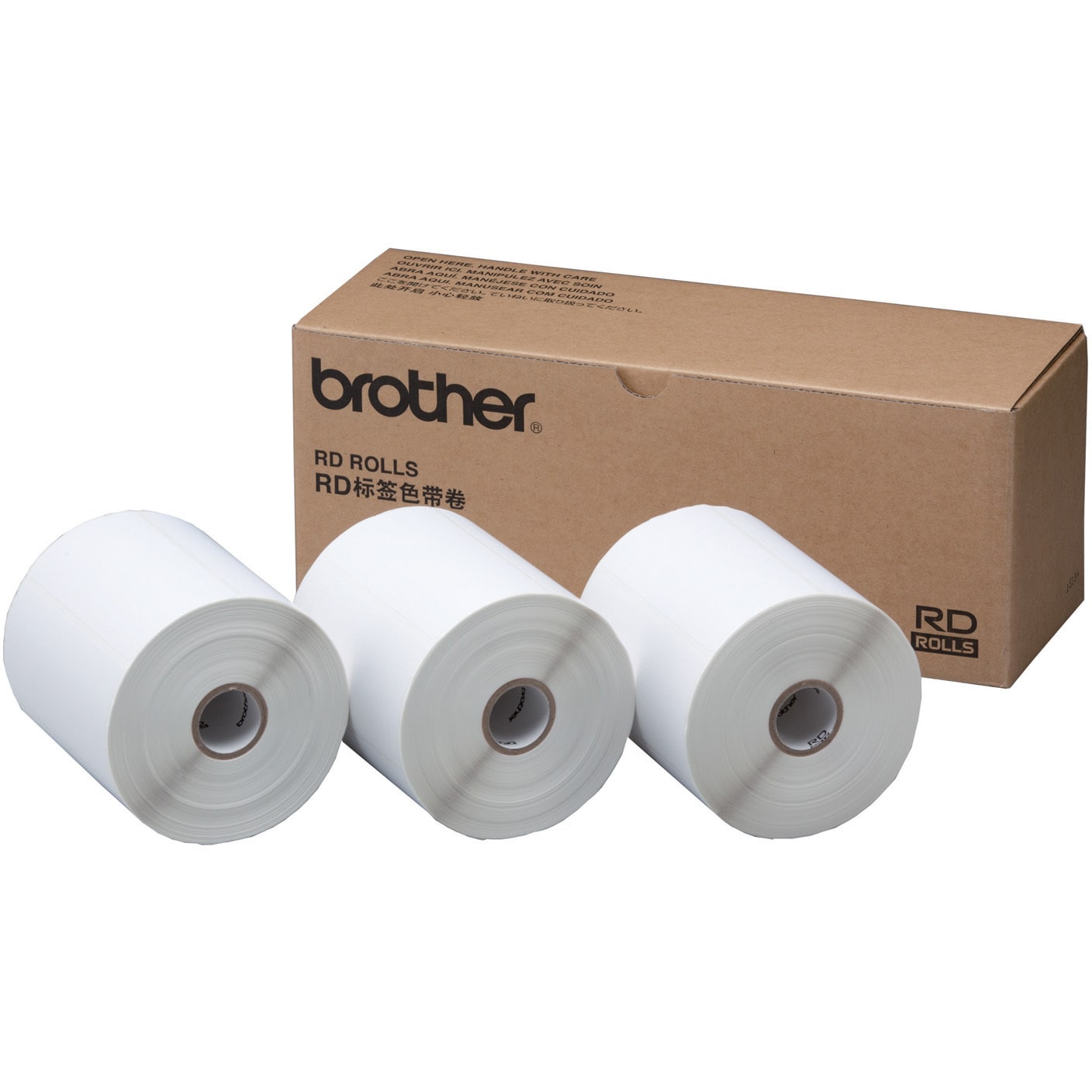 RD-S03J1 プレカット紙ラベル brother(ブラザー) 1箱(3ロール