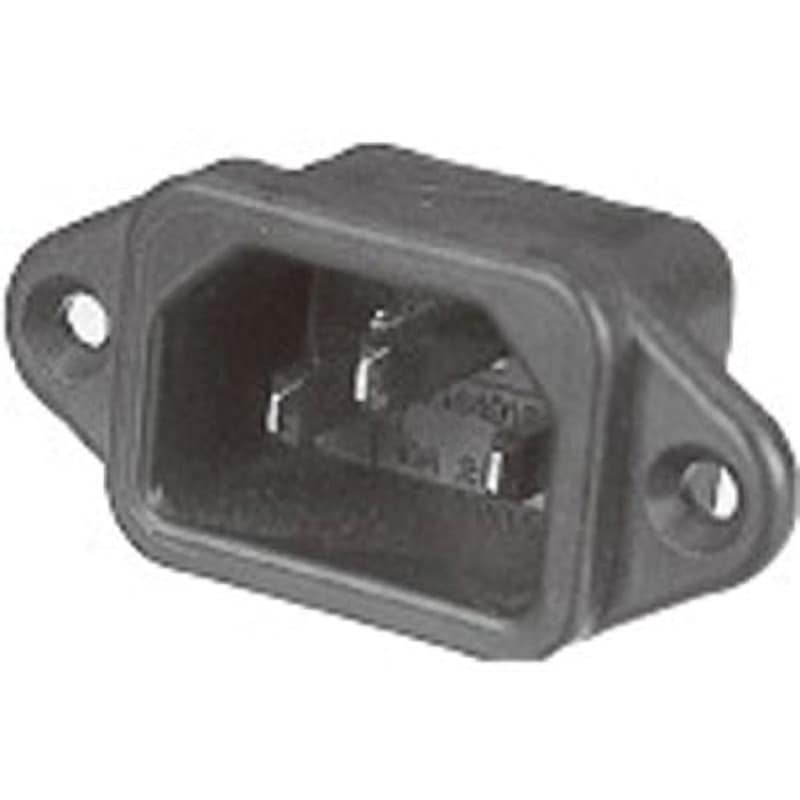 CM-11(C245)(9A5A3A0)-50 各国共通3Pインレット(なべビスタイプ) 1袋(50個) 平河ヒューテック 【通販モノタロウ】