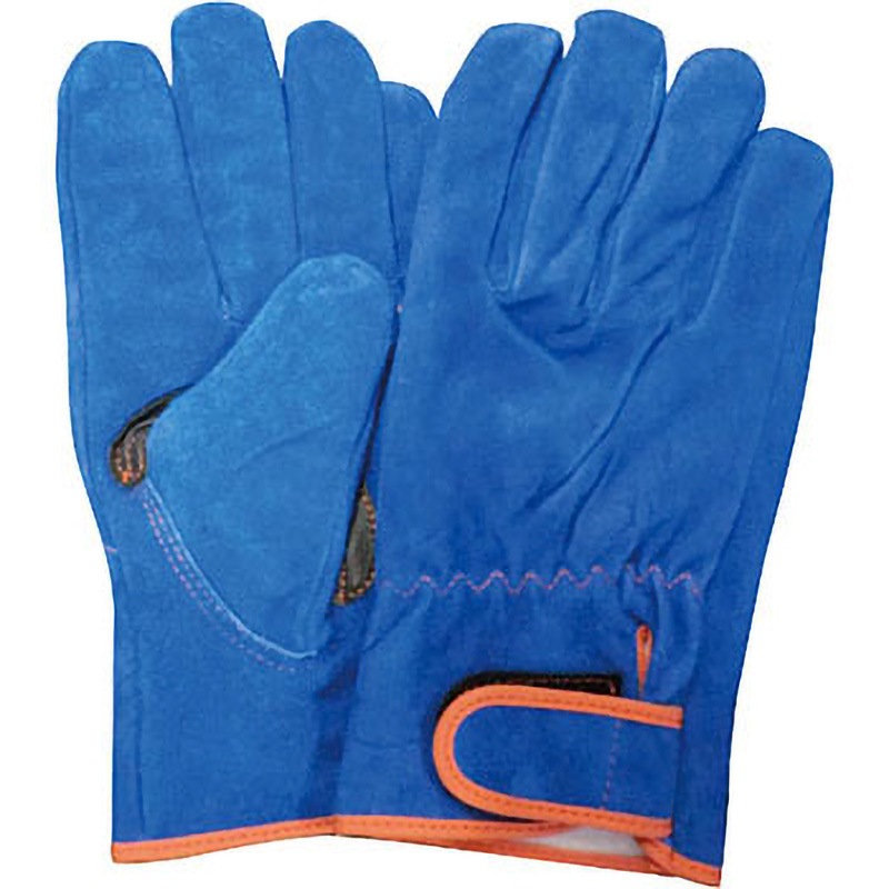 NO973 No.973 青革手内綿レインジャー ケイワーク 牛床皮製 袖なし 1双