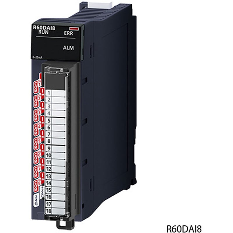 R60DAV8 MELSEC iQ Rシリーズ ディジタル アナログ変換ユニット 1台