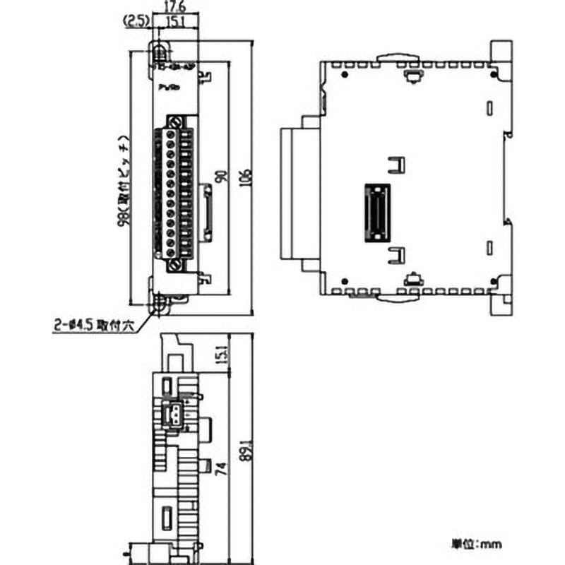 FX5-4DA-ADP アナログ出力拡張アダプタ(D/A変換) 1台 三菱電機 【通販 FX5-4DA-ADP アナログ出力拡張アダプタ(D/A変換) 1台 三菱電機 【通販