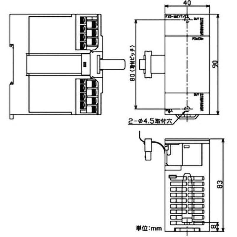 FX5-16EYT/ES 入出力増設ブロック (I/Oユニット) 1台 三菱電機 【通販