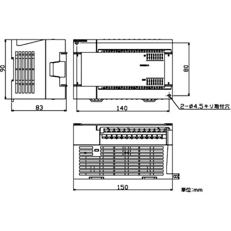 FX5-32ET/ESS 入出力増設ブロック (I/Oユニット) 1台 三菱電機 【通販モノタロウ】