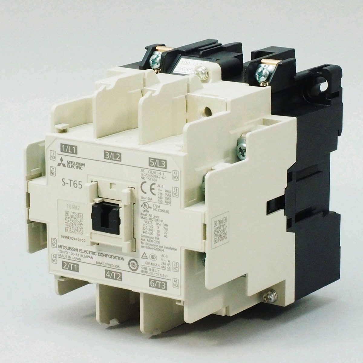 S-T65 AC100V 電磁接触器 交流操作形 (非可逆) S-Tシリーズ 1個 三菱
