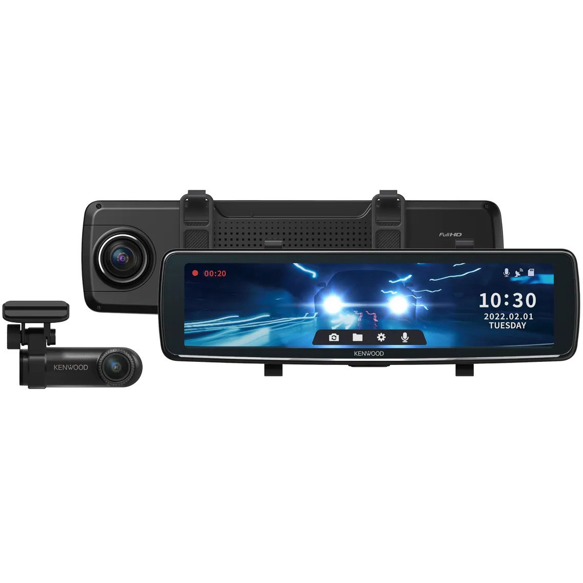 DRV-EMN5700 ナビ連動ミラレコ JVCケンウッド 画素数207万画素