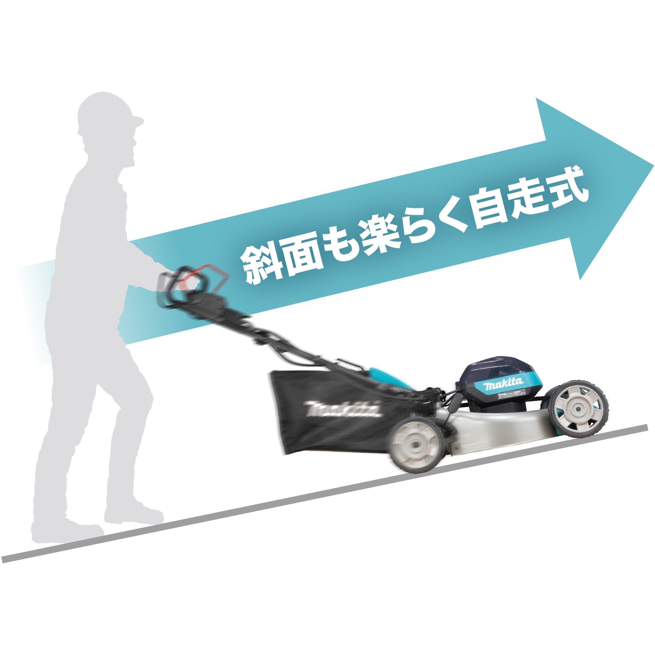 MLM001GZ 480ミリ充電式芝刈機 1台 マキタ 【通販モノタロウ】