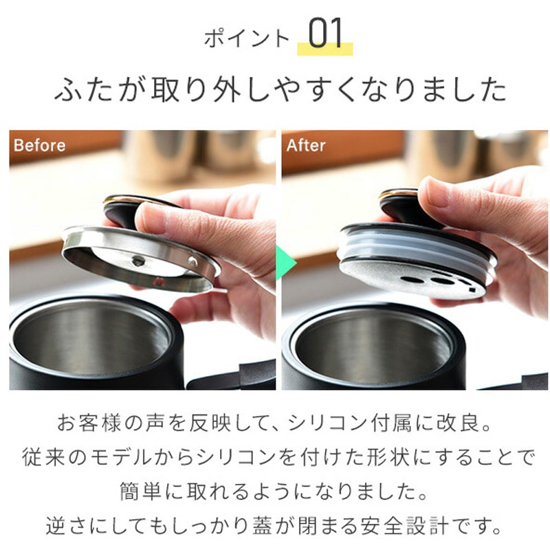 新品未開封　YAMAZEN 電気ケトル EGL-C1281　ホワイトシルバー Amazon | [山善] 電気ケトル 電気ポット 0.8L 一人暮らし 二人