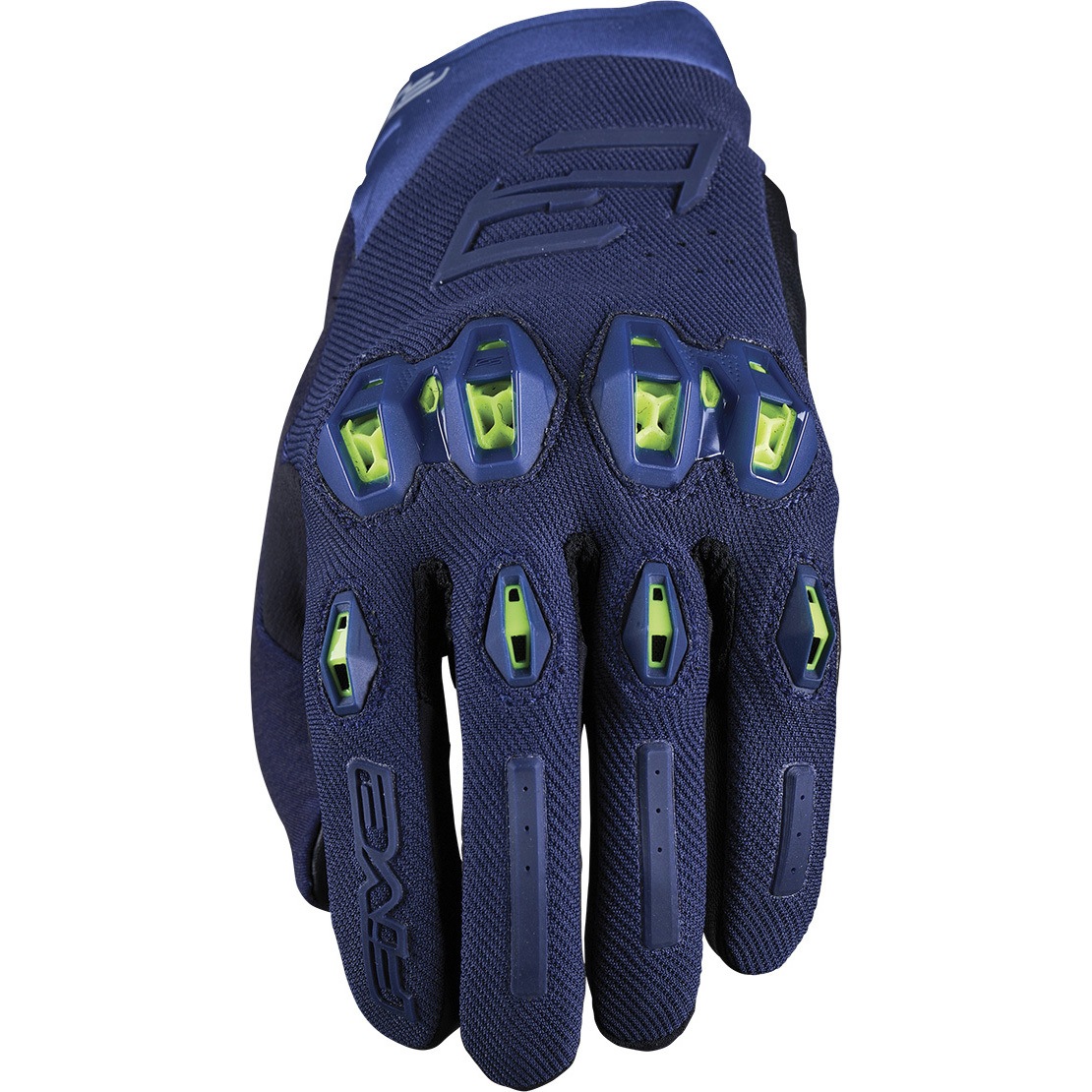 STUNT EVO 2 FIVE(ファイブ) 色NIGHT BLUE/FLUO YELLOW サイズM