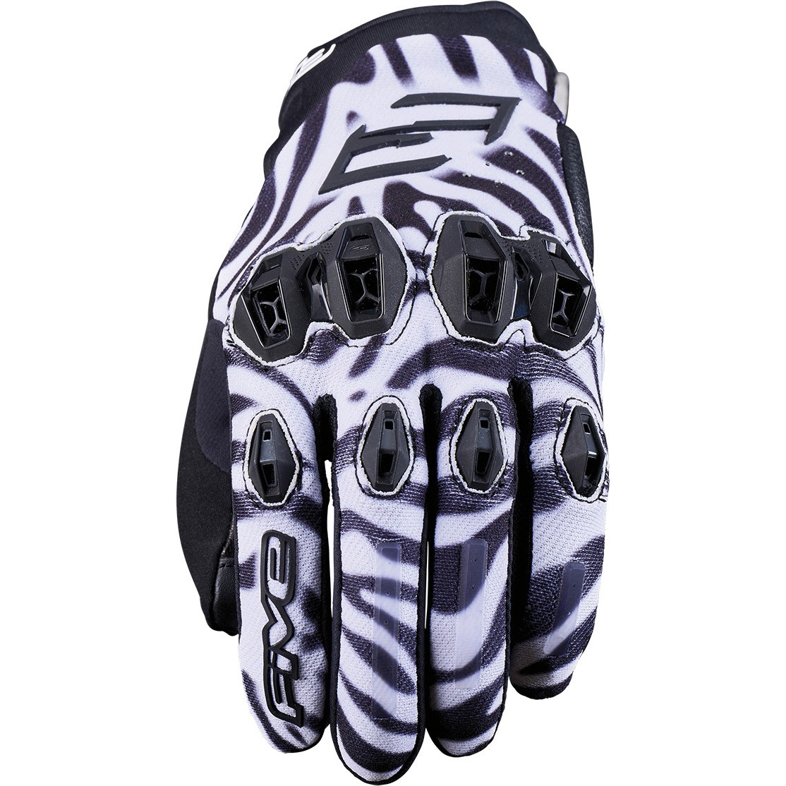STUNT EVO 2 WOMAN FIVE(ファイブ) 色ZEBRA BLACK/WHITE サイズL