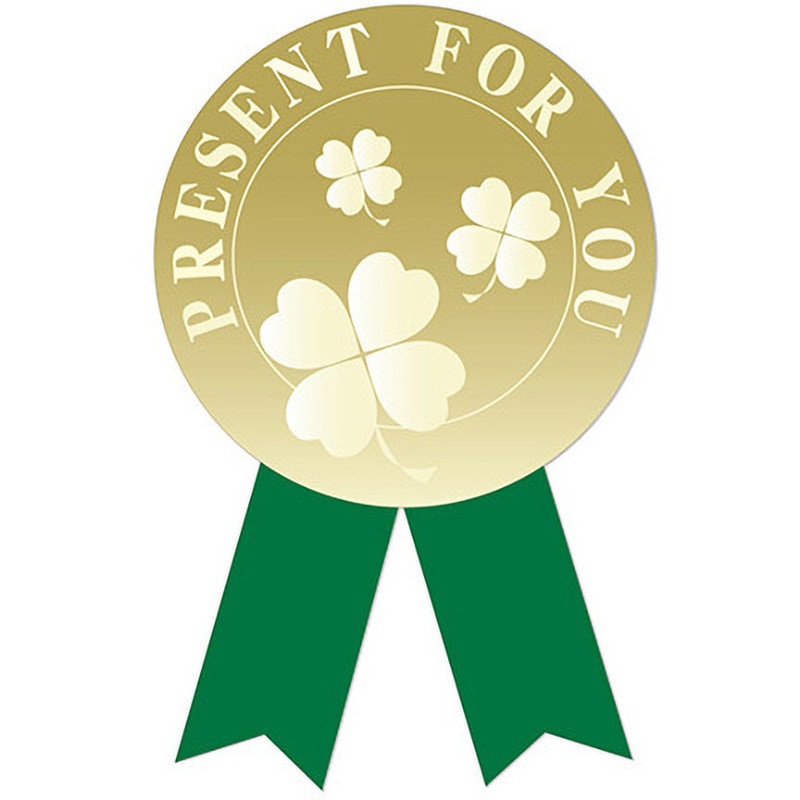 1330105 プレゼントリボンシール カルチュア・コンビニエンス・クラブ 緑色  1セット(1000個) 9,105円