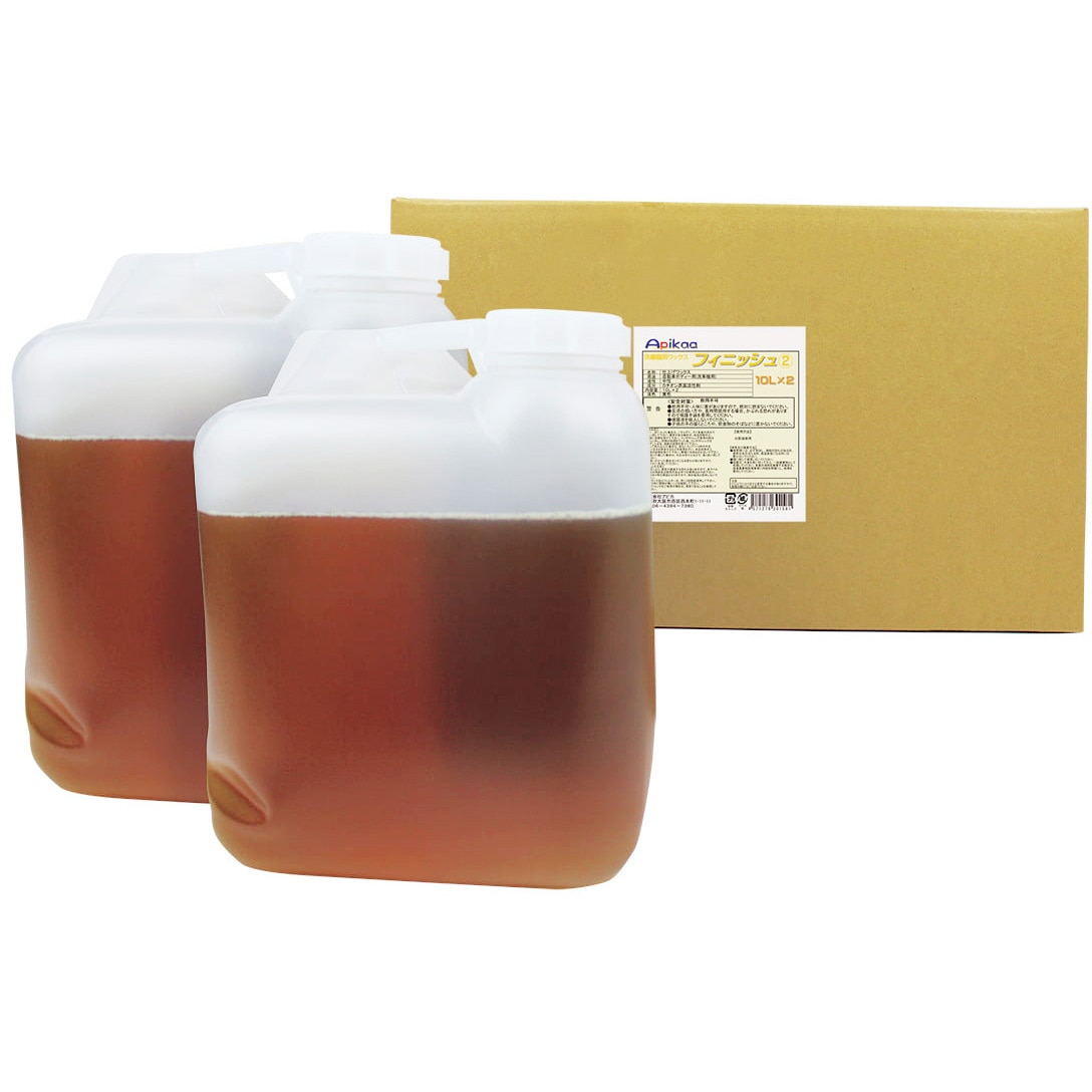 J254 洗車機溶剤 エムケー精工対応 洗車機無料メンテナンスサービス付 Apikaa 洗車機用 仕上げワックス  1箱(10L×2本) J254