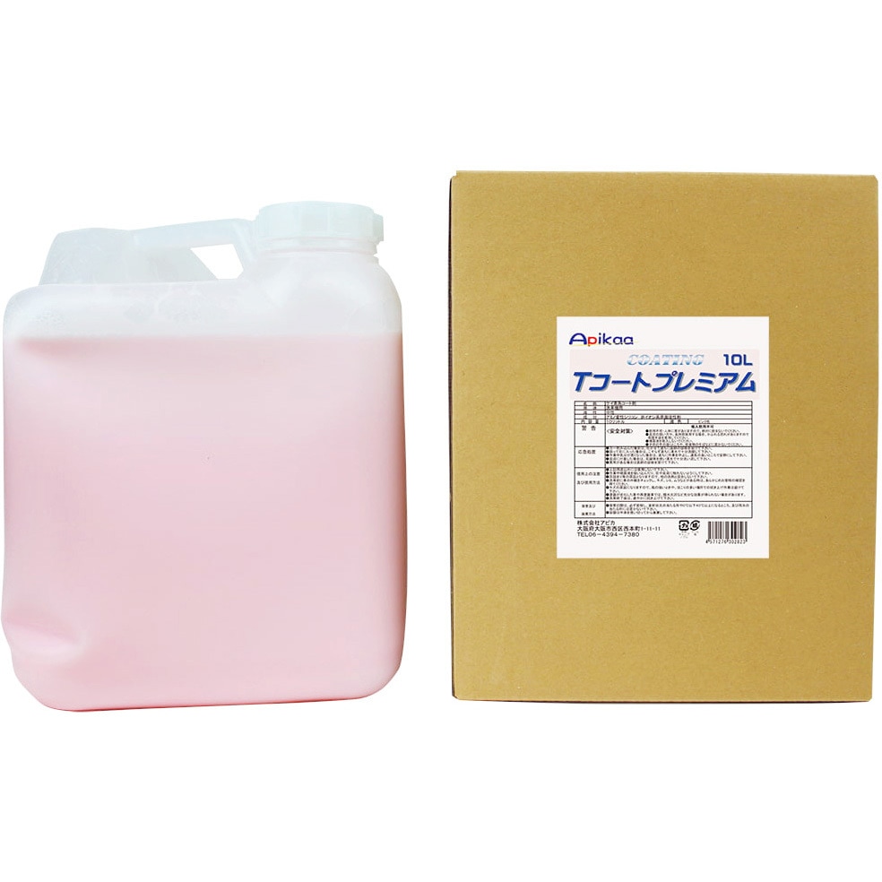 J289 洗車機溶剤 エムケー精工対応 洗車機無料メンテナンスサービス付 Apikaa 洗車機用 ガラス系コート剤  1箱(10L×1本) J289