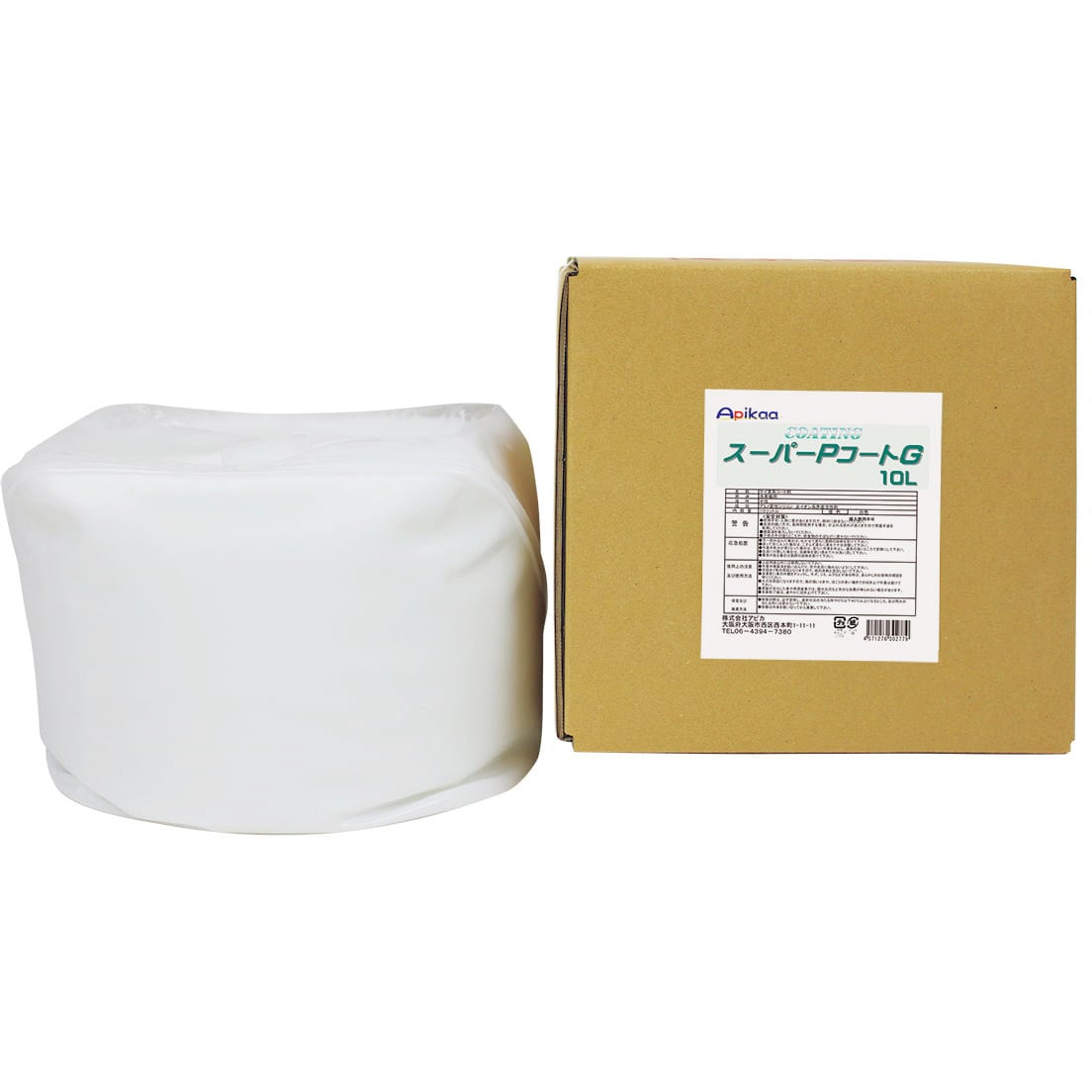 J285 洗車機溶剤 ビユーテー対応 洗車機無料メンテナンスサービス付 Apikaa 洗車機用 ガラス系コート剤  1箱(10L×1本) J285